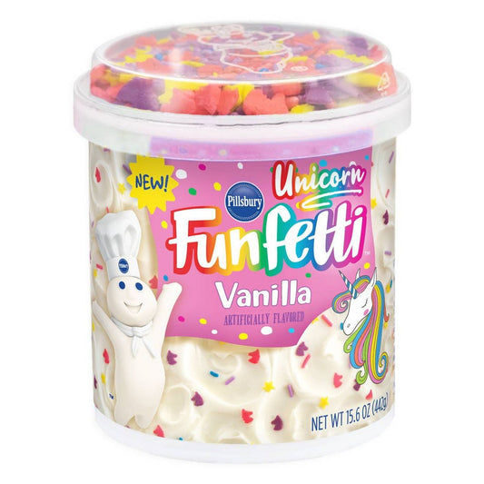 Pillsbury Unicorn Frosting; 15.6 Ounces; 8 Per Case