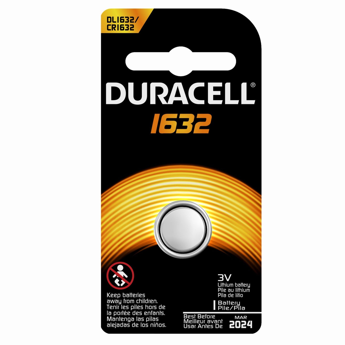 Duracell Licoin 1632Sbcd; 1 Count; 6 Per Box; 6 Per Case - High Mart Wholesale