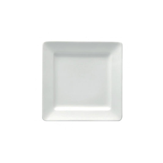 Oneida 10.25 Inch Buffalo Bright White Square Plate; 12 Each; 1 Per Case - High Mart Wholesale