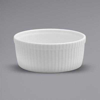 Oneida 7.5 Inch Buffalo Cream White Narrow Rim Round Plate; 36 Each; 1 Per Case - High Mart Wholesale