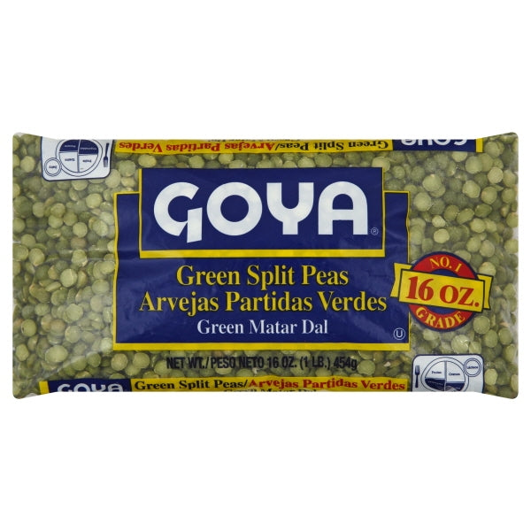 Goya Green Split Peas; 16 Ounces; 24 Per Case