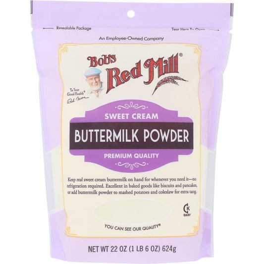 Bob's Red Mill Natural Foods Inc Buttermilk Powder Sweet Cream; 22 Ounces; 4 Per Case