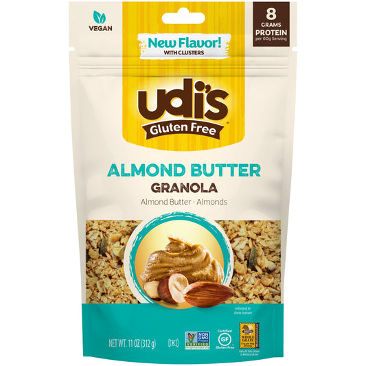 Udi's Gluten Free Almond Butter Granola; 11 Ounces; 6 Per Case - High Mart Wholesale