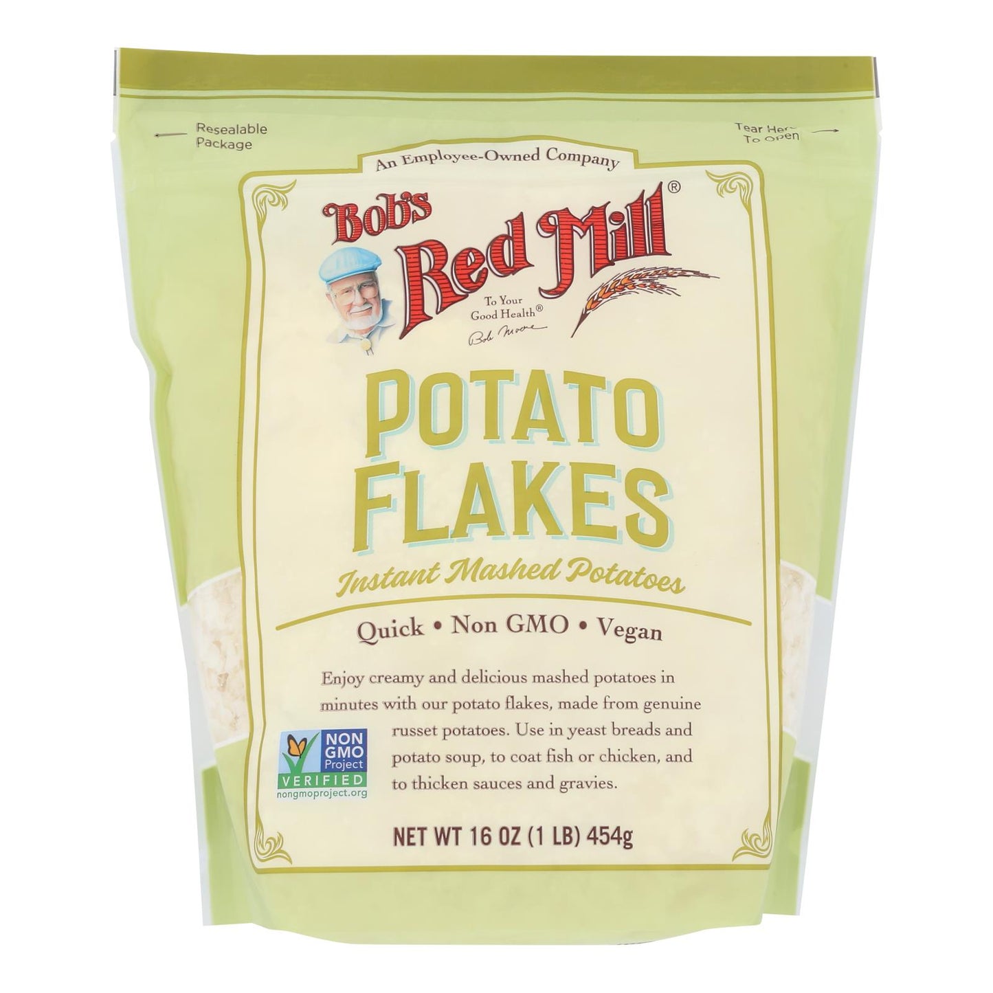 Bob's Red Mill Natural Foods Inc Potato Flakes; 16 Ounces; 4 Per Case