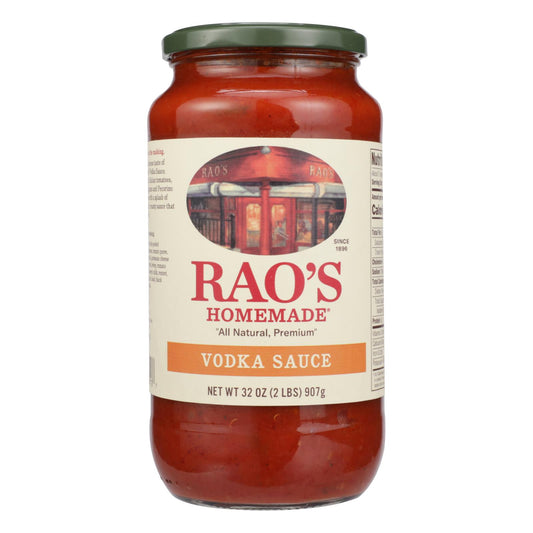 Rao's Homemade Vodka Sauce 32 Ounce; 32 Ounces; 6 Per Case - High Mart Wholesale