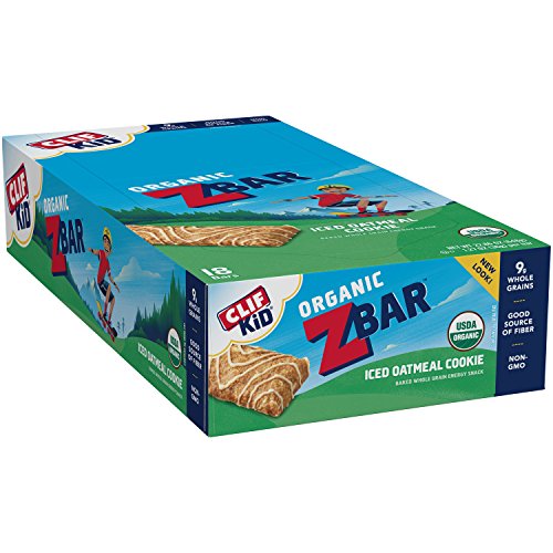 Clif Kid Clif Zbar Kids Stacked Bar Iced Oatmeal Cookie; 1.27 Ounces; 18 Per Box; 9 Per Case - High Mart Wholesale