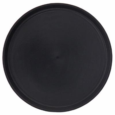 Vollrath Tray Round 16 Inch Black; 12 Each; 1 Per Case