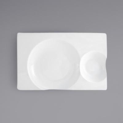 Foh Harmony Bento Plate 11"X7"; 6 Each; 1 Per Case - High Mart Wholesale