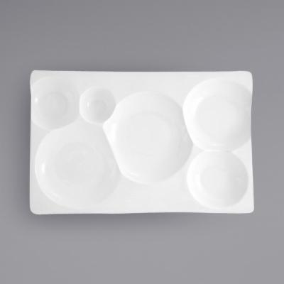 Foh Harmony Bento Platter 15.5"X10"; 4 Each; 1 Per Case - High Mart Wholesale