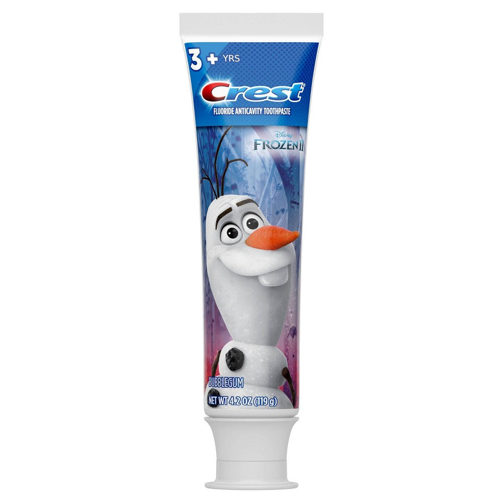 Crest Kids Toothpaste Disney Frozen Bubblegum Flavor; 4.2 Ounces; 6 Per Case