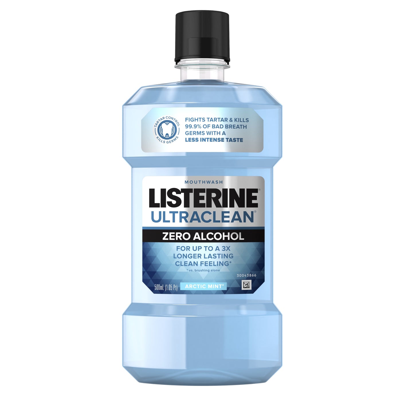 Listerine Usda Choice Zero Alcohol Arctic Mint; 500 Milliliter; 6 Per Case