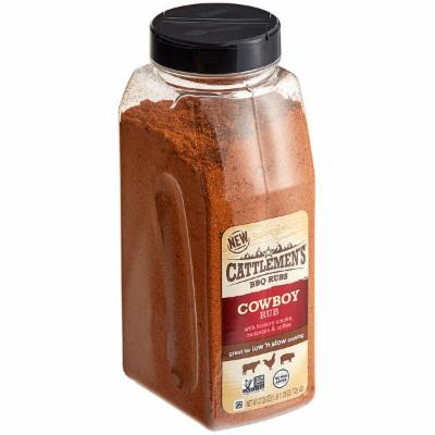 Cattlemen's Cattleman Cowboy Rub; 27.25 Ounces; 6 Per Case - High Mart Wholesale