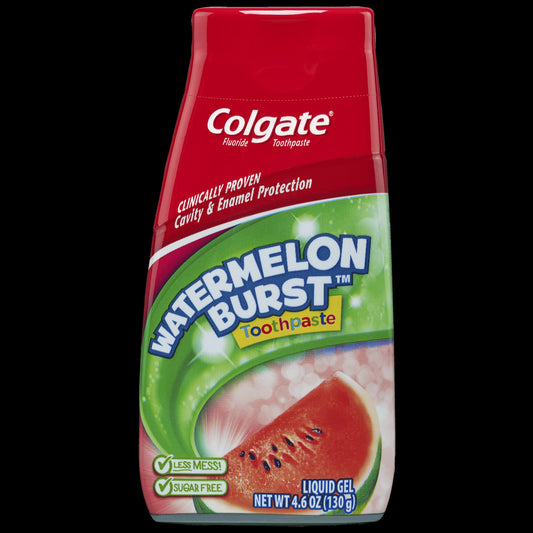 Colgate 2-In-1 Kids Watermelon Toothpaste; 4.6 Ounces; 12 Per Case