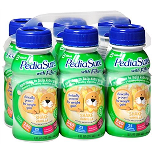 Pediasure Fiber Vanilla 8; 8 Fluid Ounces; 6 Per Box; 4 Per Case - High Mart Wholesale