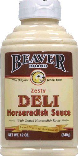 Beaver Deli Horseradish Bottle; 12 Ounce; 6 Per Case - High Mart Wholesale