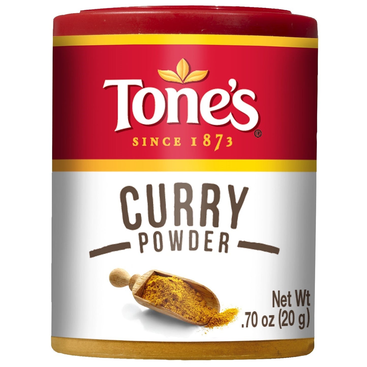 Tones Spice Curry Powder .7 Ounce; 0.7 Ounces; 6 Per Box; 24 Per Case - High Mart Wholesale