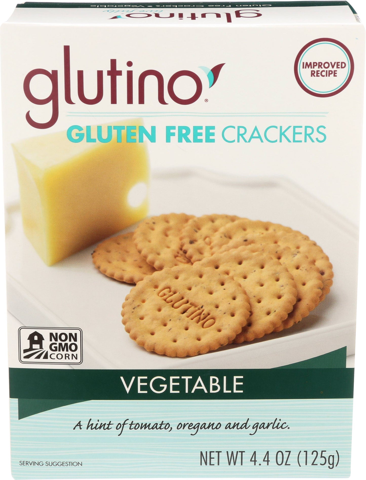 Glutino Crackers Vegetable; 4.4 Ounces; 6 Per Case - High Mart Wholesale