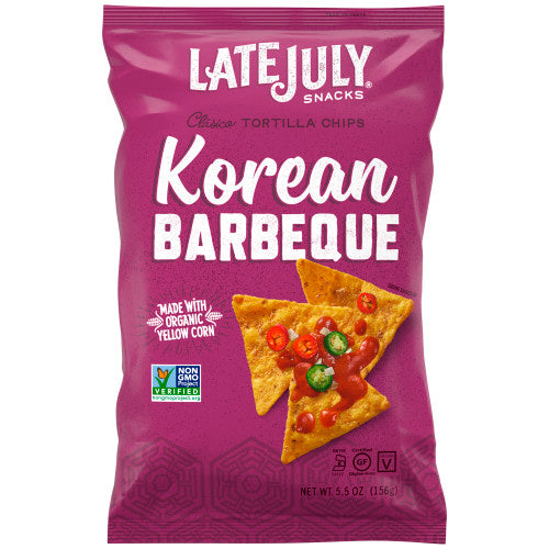 Late July Organic Classic Tort Korean Bbq; 5.5 Ounces; 12 Per Case - High Mart Wholesale