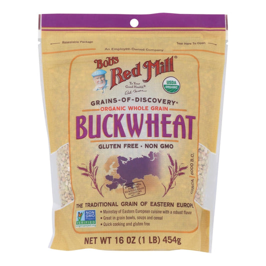 Bob's Red Mill Natural Foods Inc Buckwheat Organic; 16 Ounces; 4 Per Case