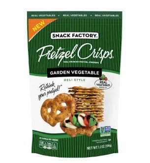 Snack Factory Garden Vegetable Honey Mustard & Onion; 7.2 Ounce; 12 Per Case - High Mart Wholesale