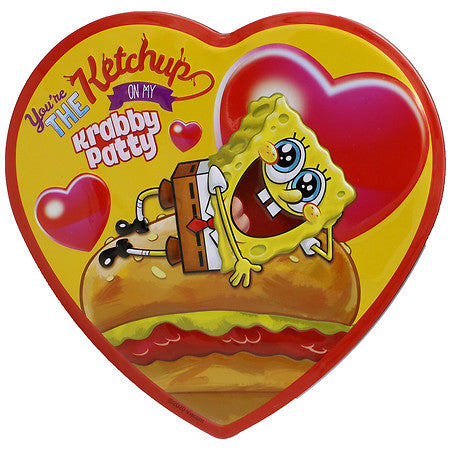 Frankford Candy Krabby Pattie Heart Tin; 2.54 Ounces; 6 Per Case - High Mart Wholesale