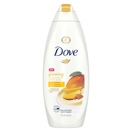 Dove Mango Almond Butter Body Wash; 20 Fluid Ounce; 4 Per Case