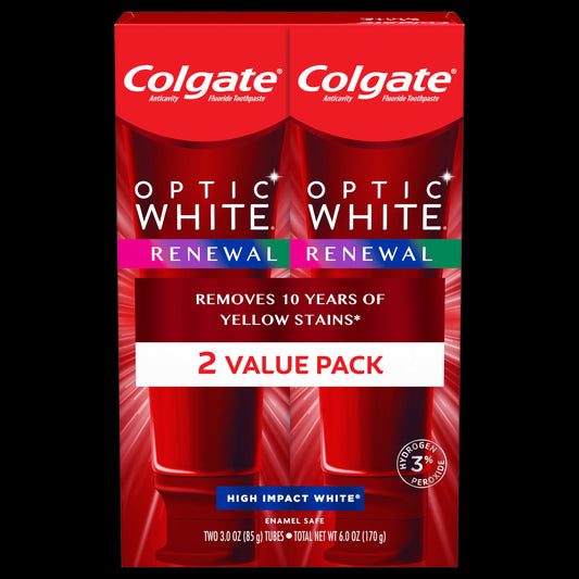 Colgate Renewal Optic White Toothpaste; 6 Ounces; 6 Per Box; 2 Per Case