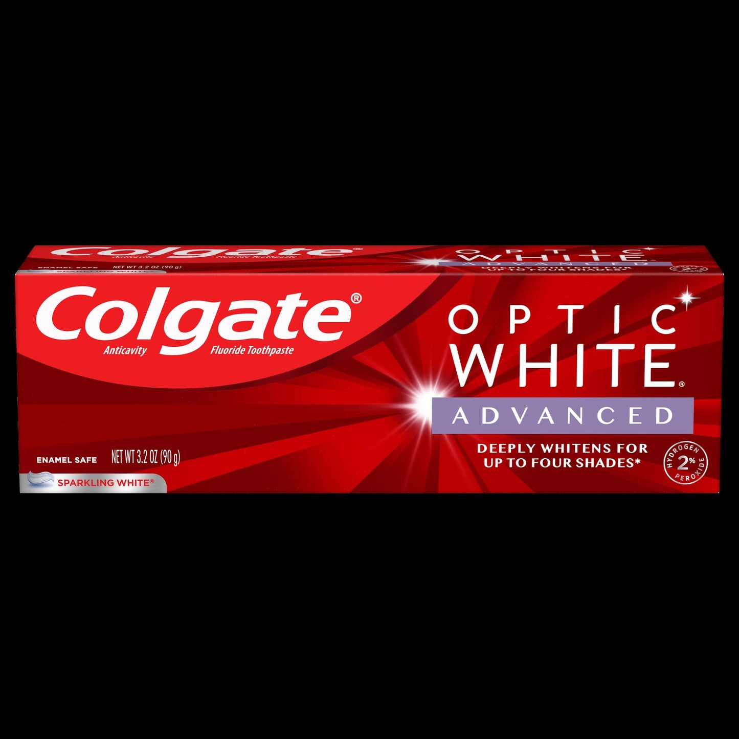 Colgate Optic White Advanced Toothpaste; 3.2 Ounces; 6 Per Box; 4 Per Case