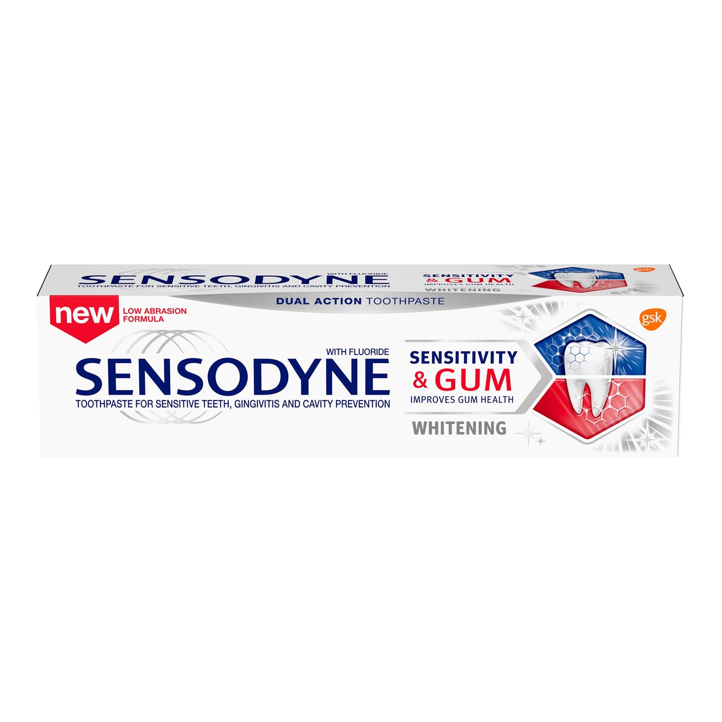 Sensodyne Sensitivity Whitening Paste; 3.4 Ounces; 6 Per Box; 2 Per Case - High Mart Wholesale