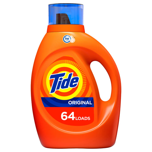 Tide Laundry Liquid High Efficiency 2X; 2.72 Liter; 4 Per Case