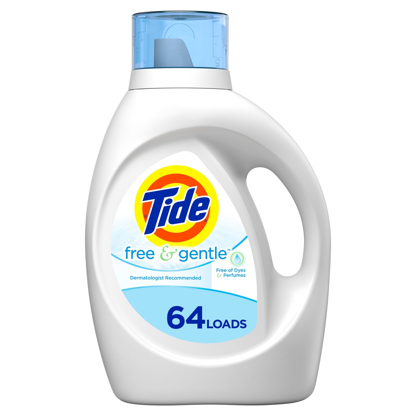 Tide Laundry Detergent Free & Gentle 2X; 92 Fluid Ounces; 4 Per Case