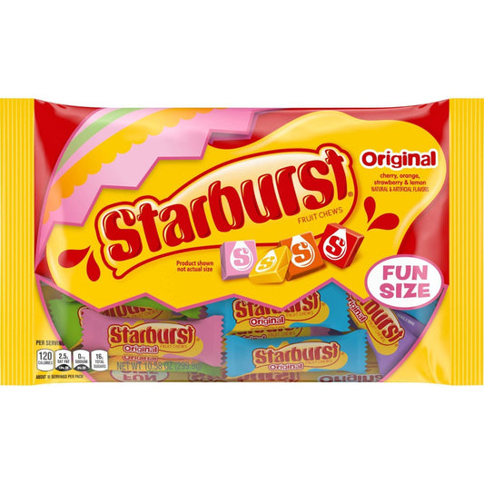 Starburst Fun Size Easter Lay Down Bag; 10.58 Ounces; 24 Per Case