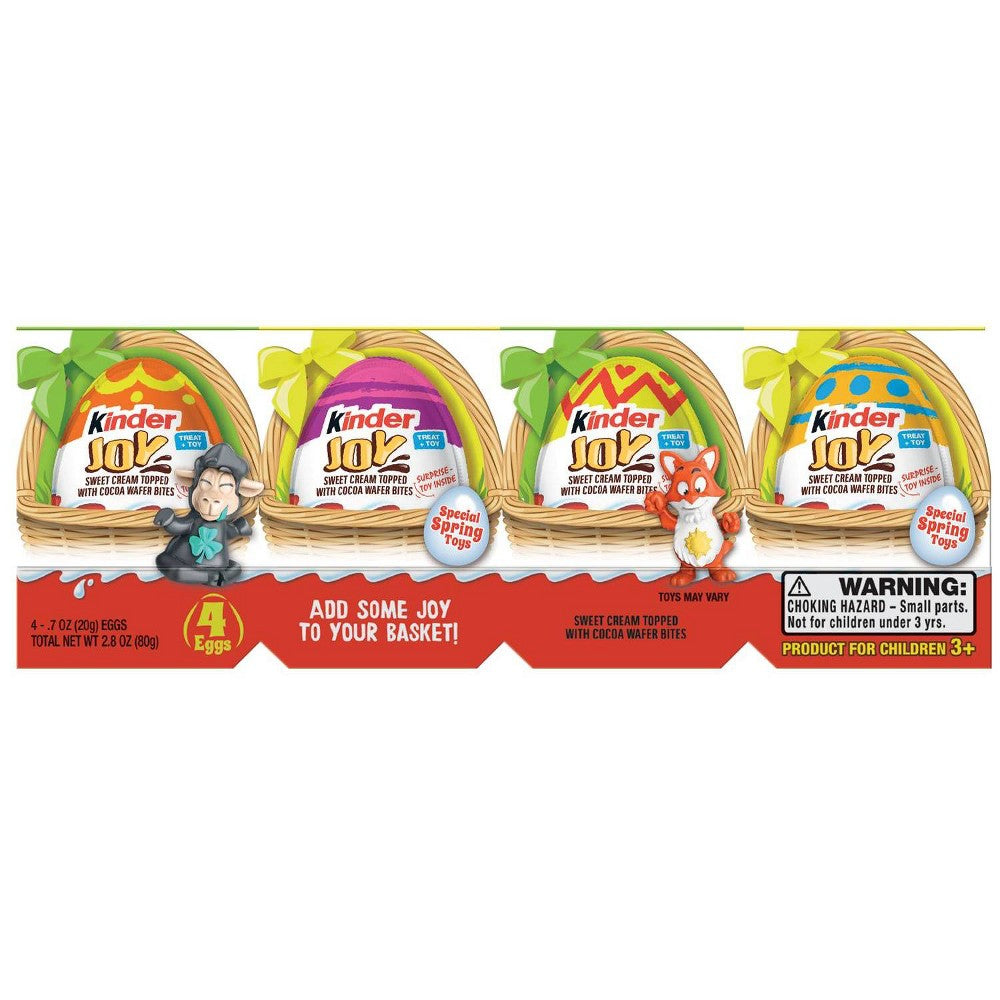 Kinder Joy Easter Basket; 2.8 Ounces; 8 Per Case