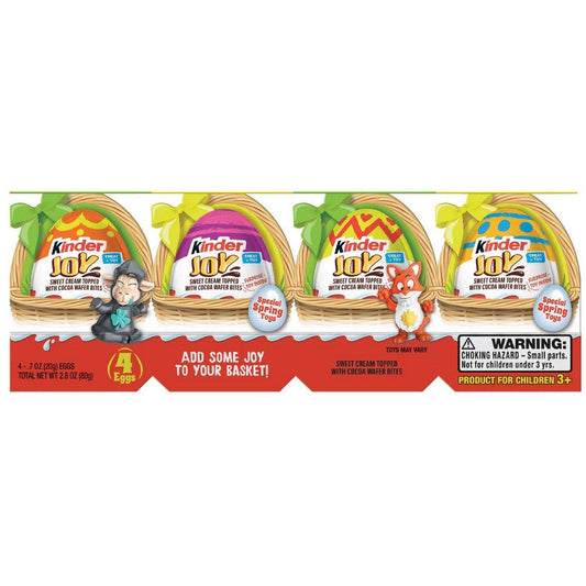 Kinder Joy Easter Basket; 2.8 Ounces; 8 Per Case