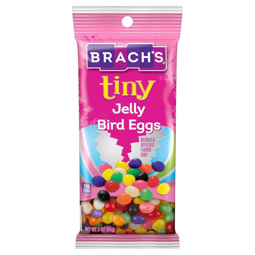 Brachs Jelly Bird Eggs Tiny Peg Bag; 3 Ounces; 16 Per Case - High Mart Wholesale