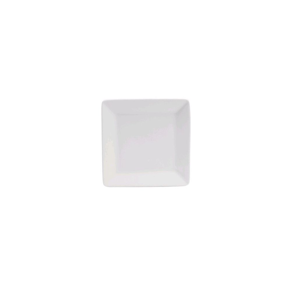 Oneida Buffalo Bright White Euro Square Plate 5 Inch; 36 Each; 1 Per Case - High Mart Wholesale