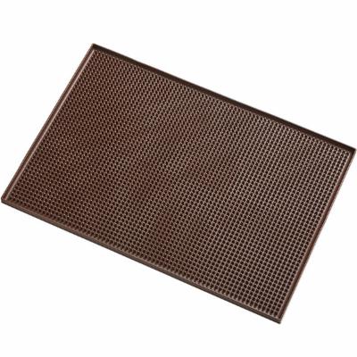 American Metalcraft 12X18 Brown Bar Mat; 1 Each - High Mart Wholesale
