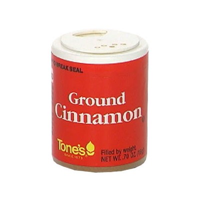 Tones Spice Cinnamon Ground .7 Ounce; 0.7 Ounces; 6 Per Box; 24 Per Case - High Mart Wholesale