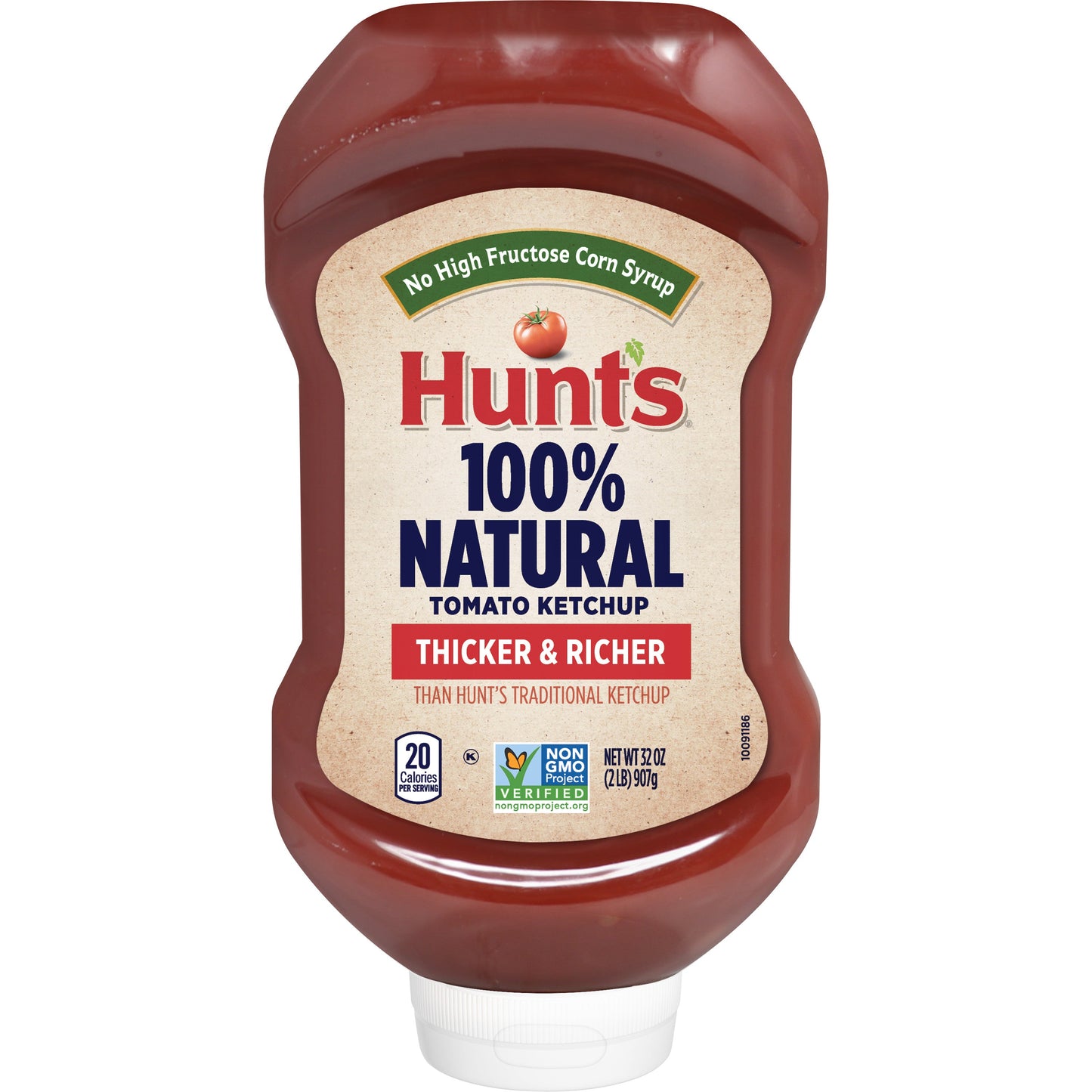 Hunt's Best Ever Ketchup Bottle; 32 Ounce; 12 Per Case