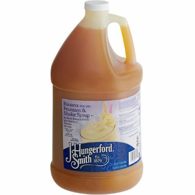 Jhs Syrup Ready To Use Fruit Banana; 1 Gallon; 4 Per Case