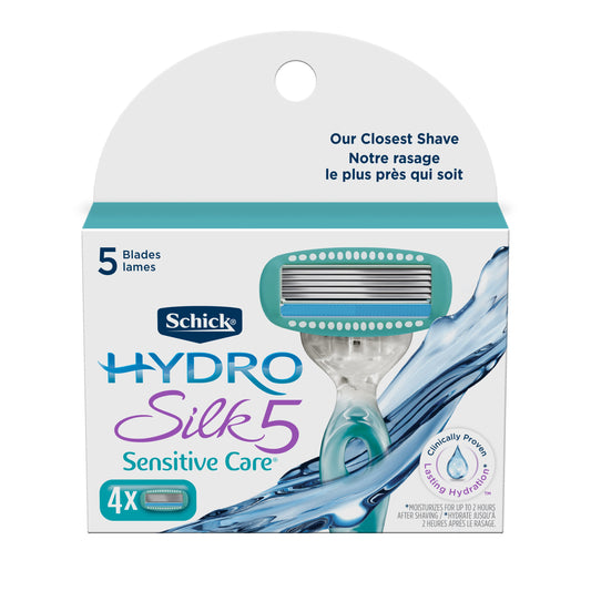 Schick Hydro Silk Sensitive Refill; 4 Count; 6 Per Box; 12 Per Case - High Mart Wholesale