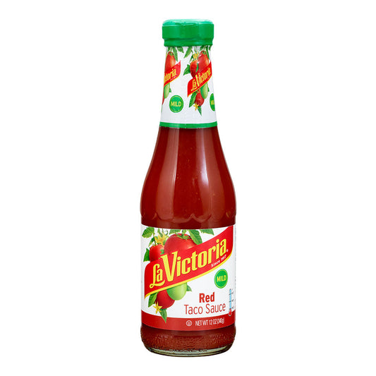 La Victoria Sauce Red Taco Mild Retail; 12 Ounce; 12 Per Case - High Mart Wholesale