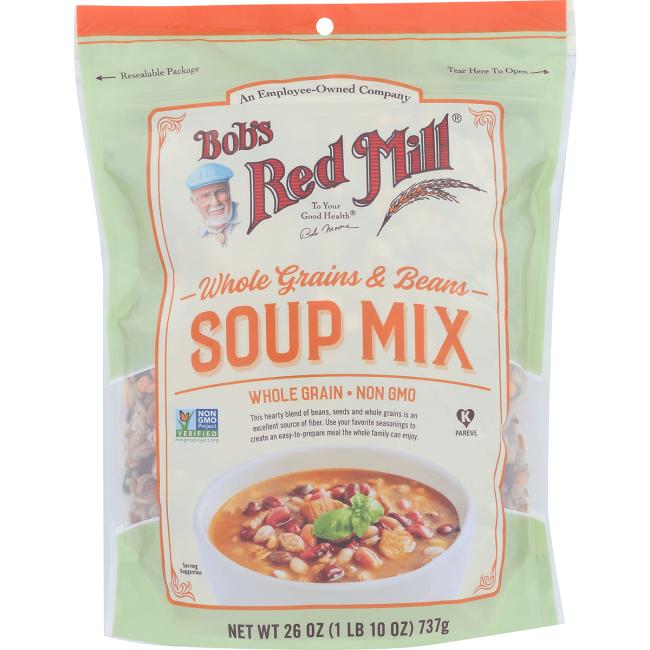 Bob's Red Mill Natural Foods Inc Whole Grains & Beans Soup Mix; 26 Ounces; 4 Per Case