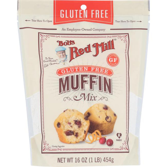 Bob's Red Mill Natural Foods Inc Gluten Free Muffin Mix; 16 Ounces; 4 Per Case