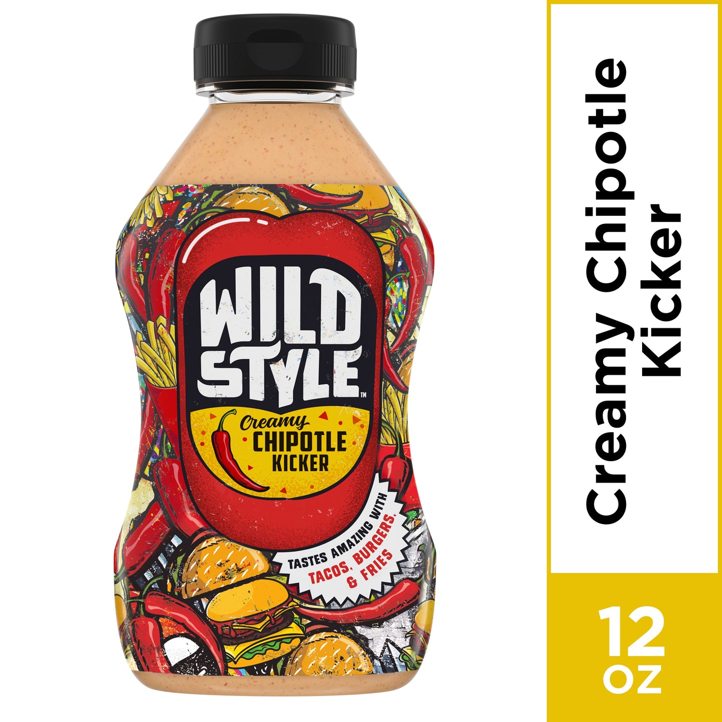 Wild Style 12 Ounce Wild Style Chipotle Kicker; 12 Fluid Ounces; 8 Per Case