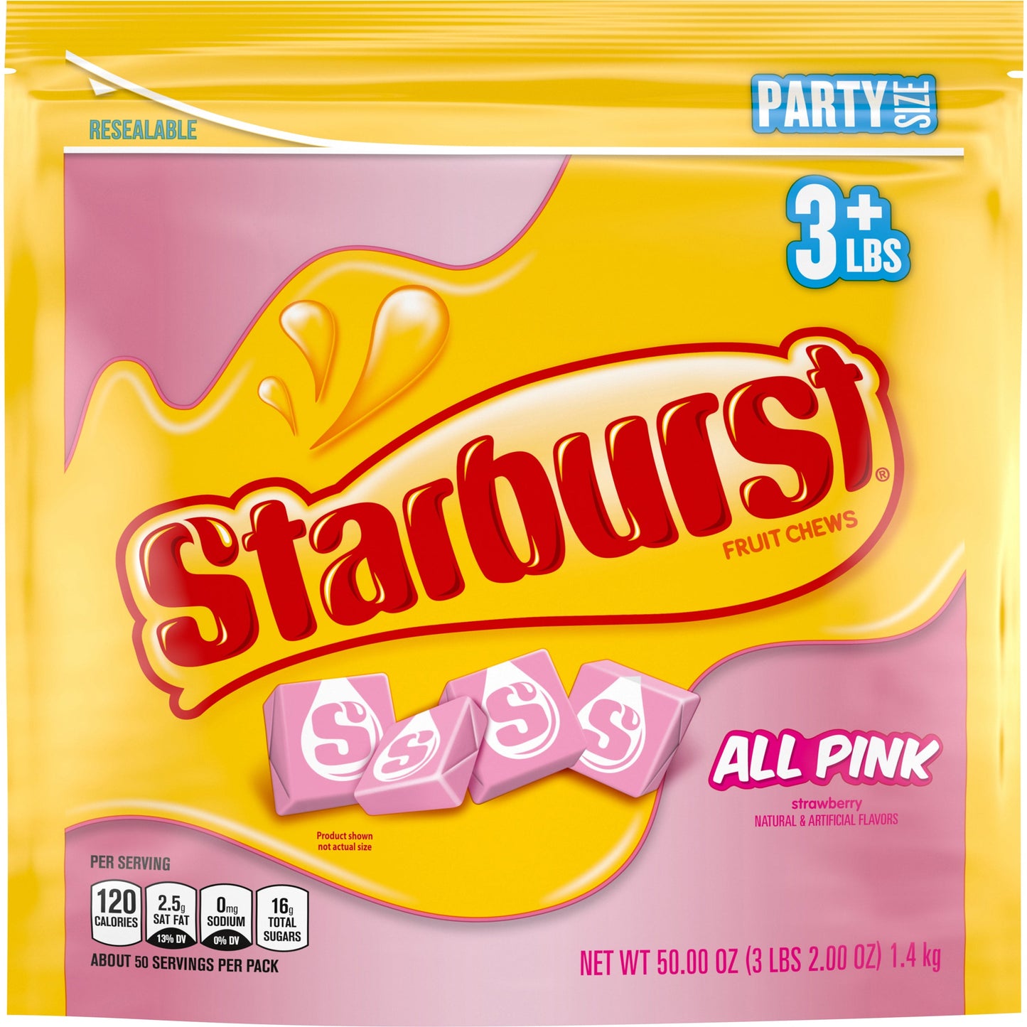 Starburst All Pink; 50 Ounces; 6 Per Case