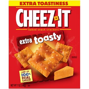 Kellogg's Cheez It Crackers Extra Toasty; 7 Ounces; 12 Per Case