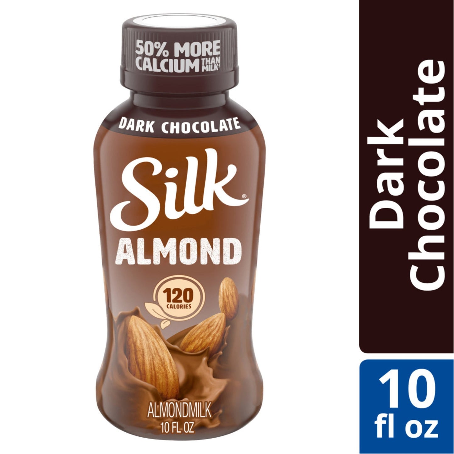 Silk Aseptic Dark Chocolate Almond Milk; 10 Fluid Ounces; 12 Per Case