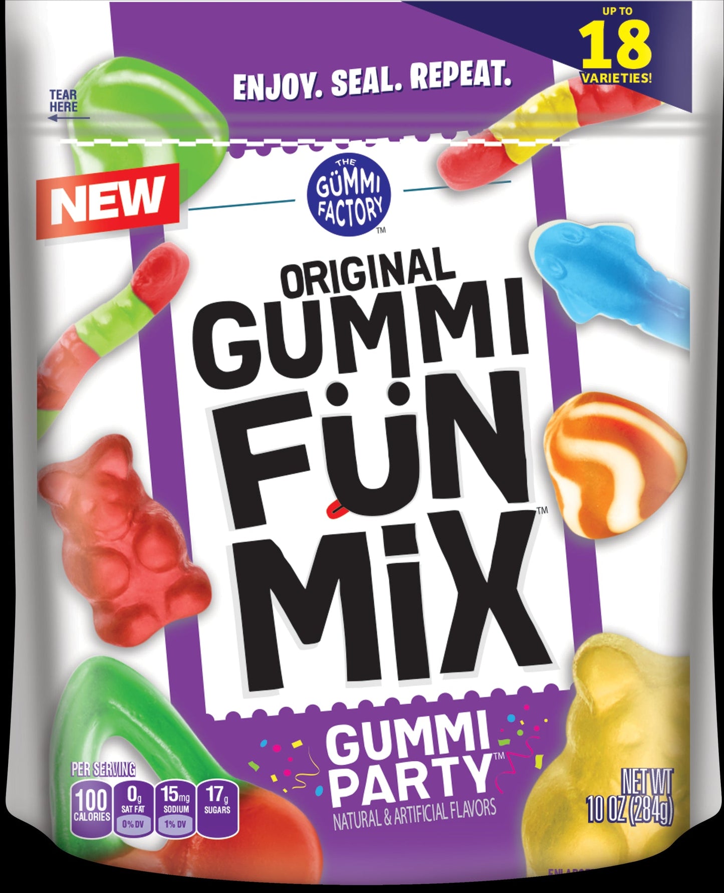 Original Gummi Fun Mix Gummi Fun Mix Gummi Party; 10 Ounces; 6 Per Case