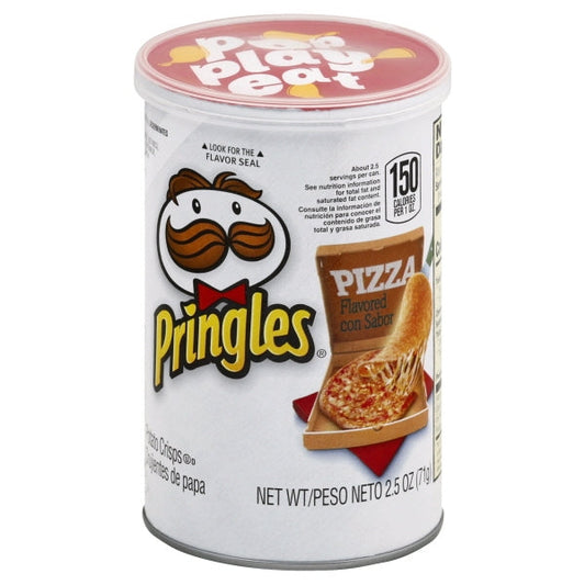 Pringles Pizza Potato Crisp; 2.5 Ounces; 12 Per Case